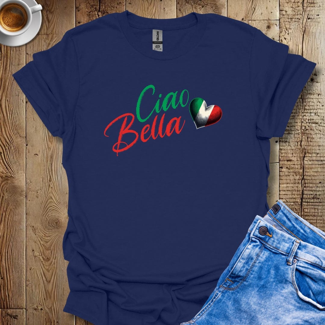 Cute Ciao Bella Italian Pride T-shirt