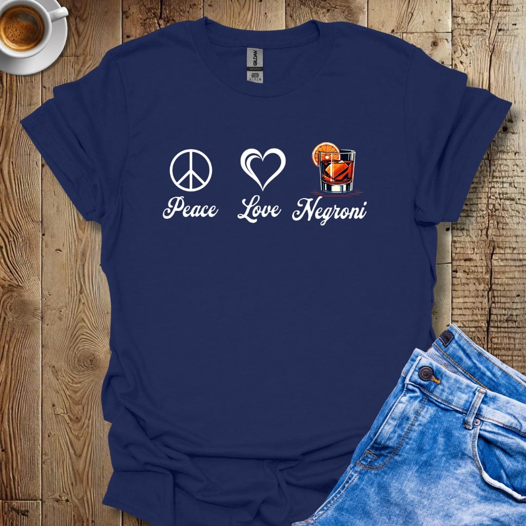 Peace Love Negroni Time Tshirt