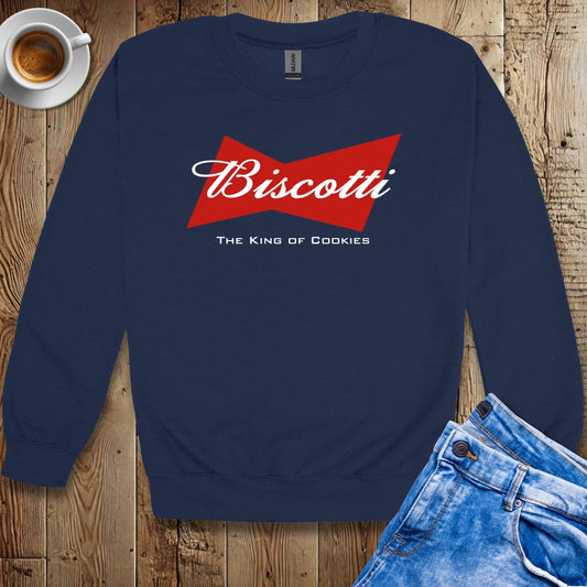 Biscotti King of Cookies Crew Neck Sweatshirt