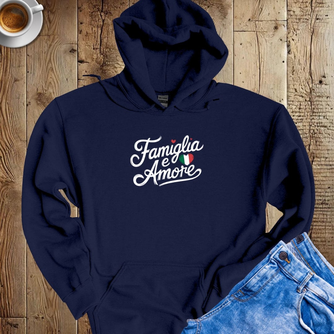 Famiglia e Amore Hoodie Sweatshirt