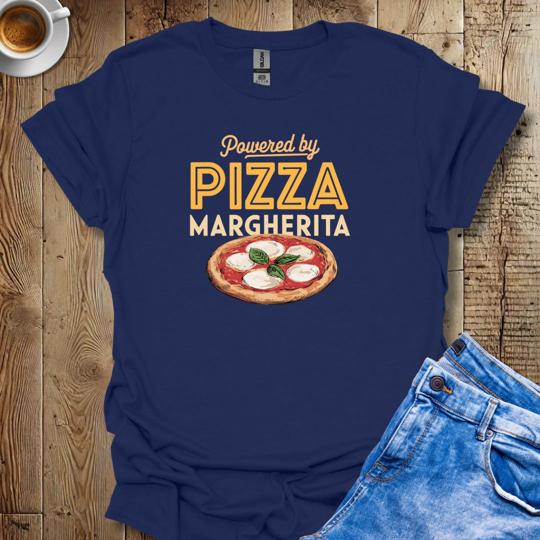 Powered by Pizza Margherita T-shirt