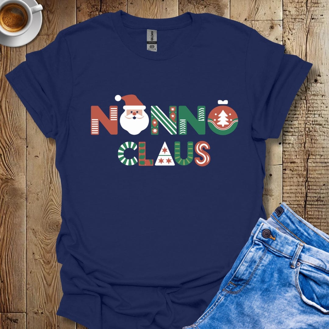 Nonno Claus Italian Christmas T-shirt