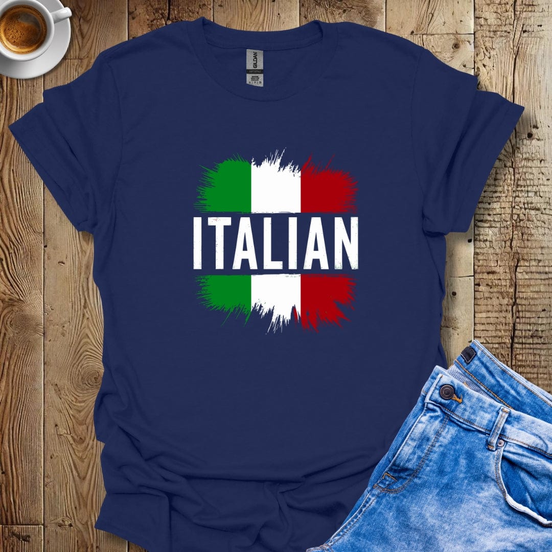 Italian Flag Pride T-shirt