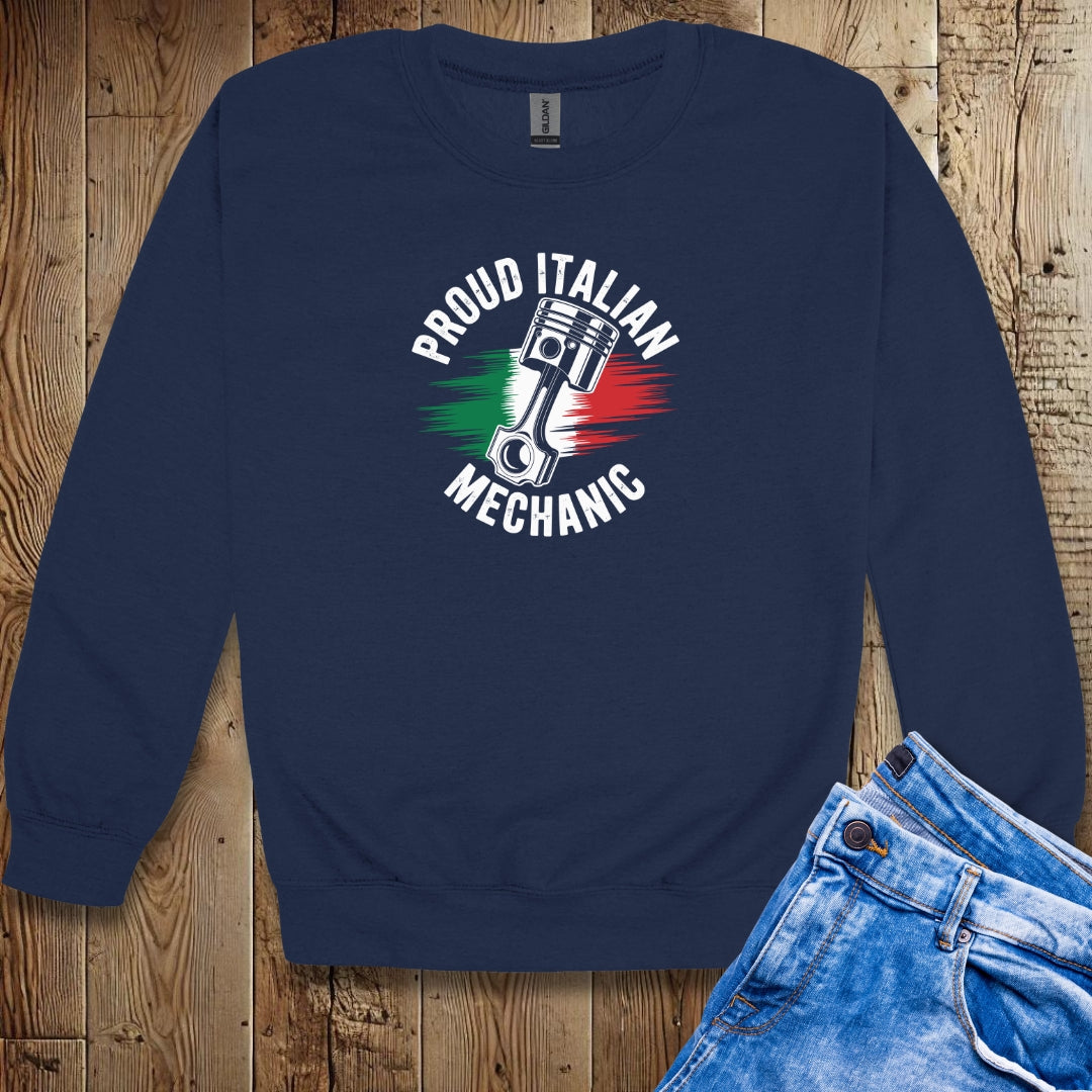 Proud Italian Mechanic Sweatshirt