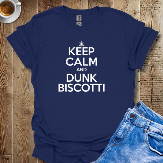 Keep Calm and Dunk Biscotti T-shirt