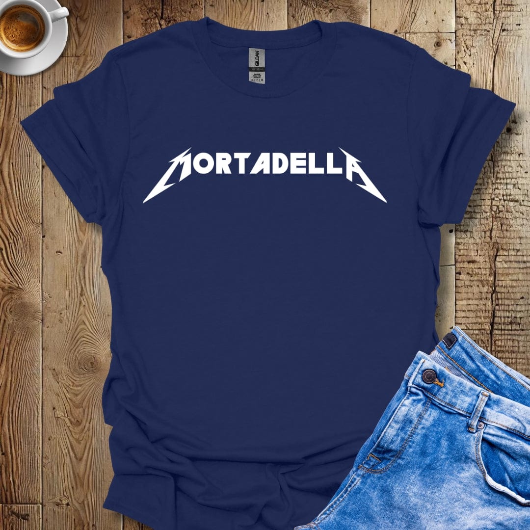 Funny Metallica Style Mortadella T-shirt