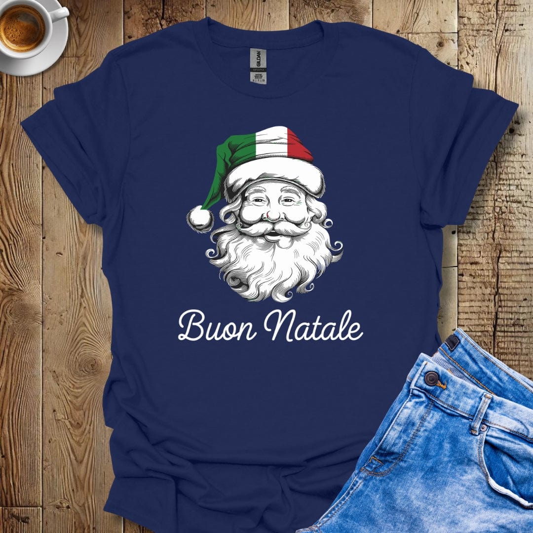 Buon Natale Santa Italian Christmas T-shirt