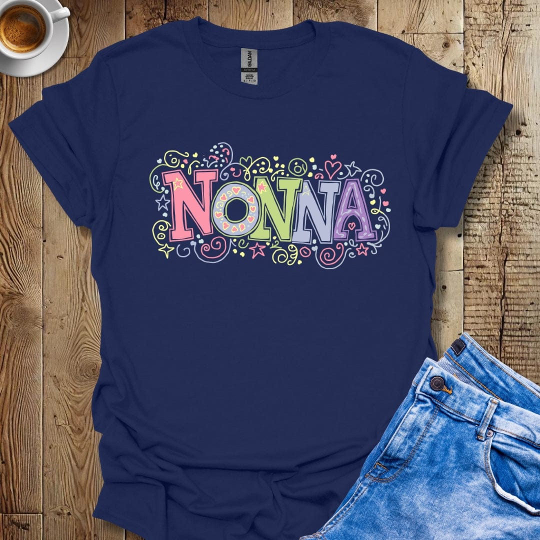 Nonna Doodles Italian Christmas T-shirt