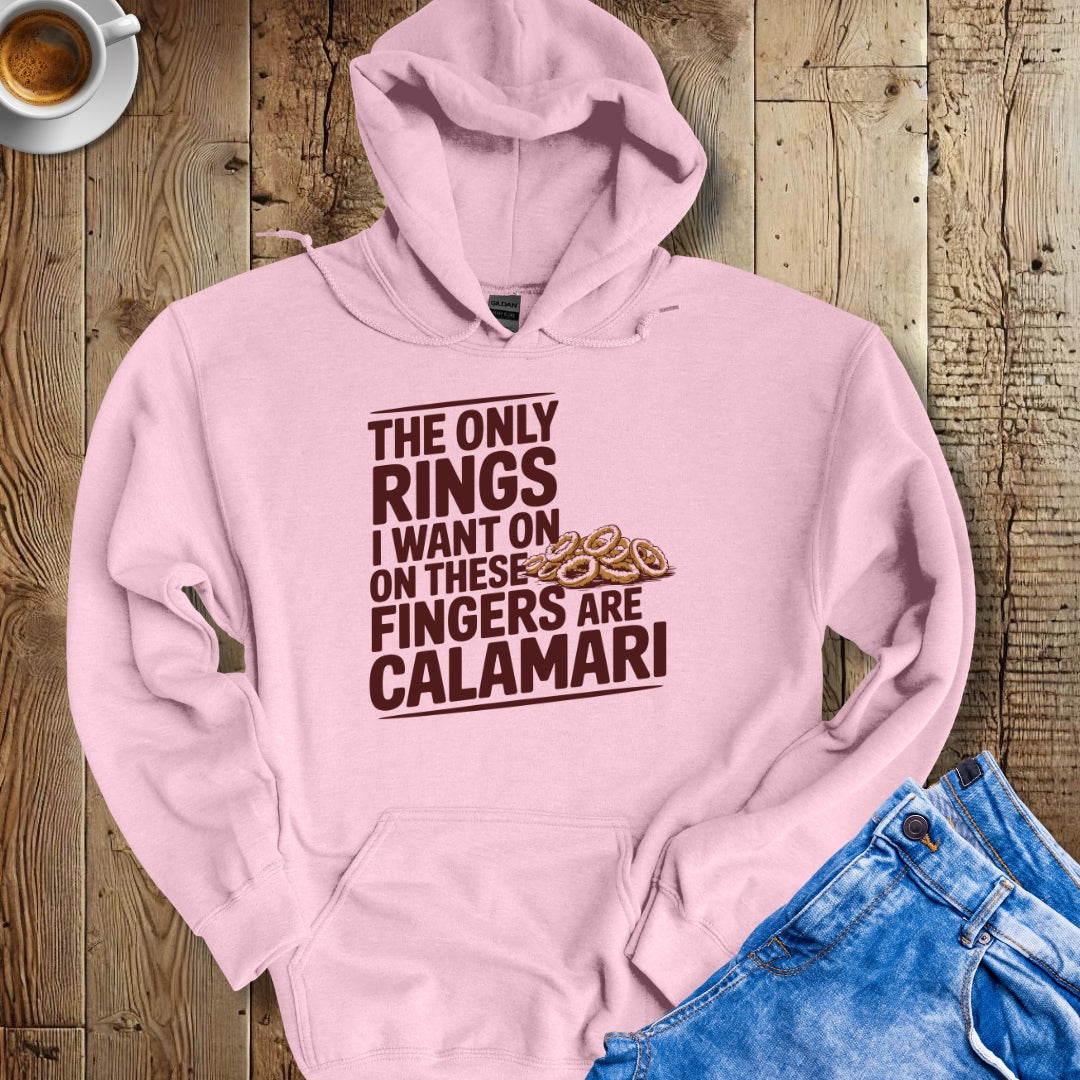 Calamari Rings Squid Hoodie Sweatshirt