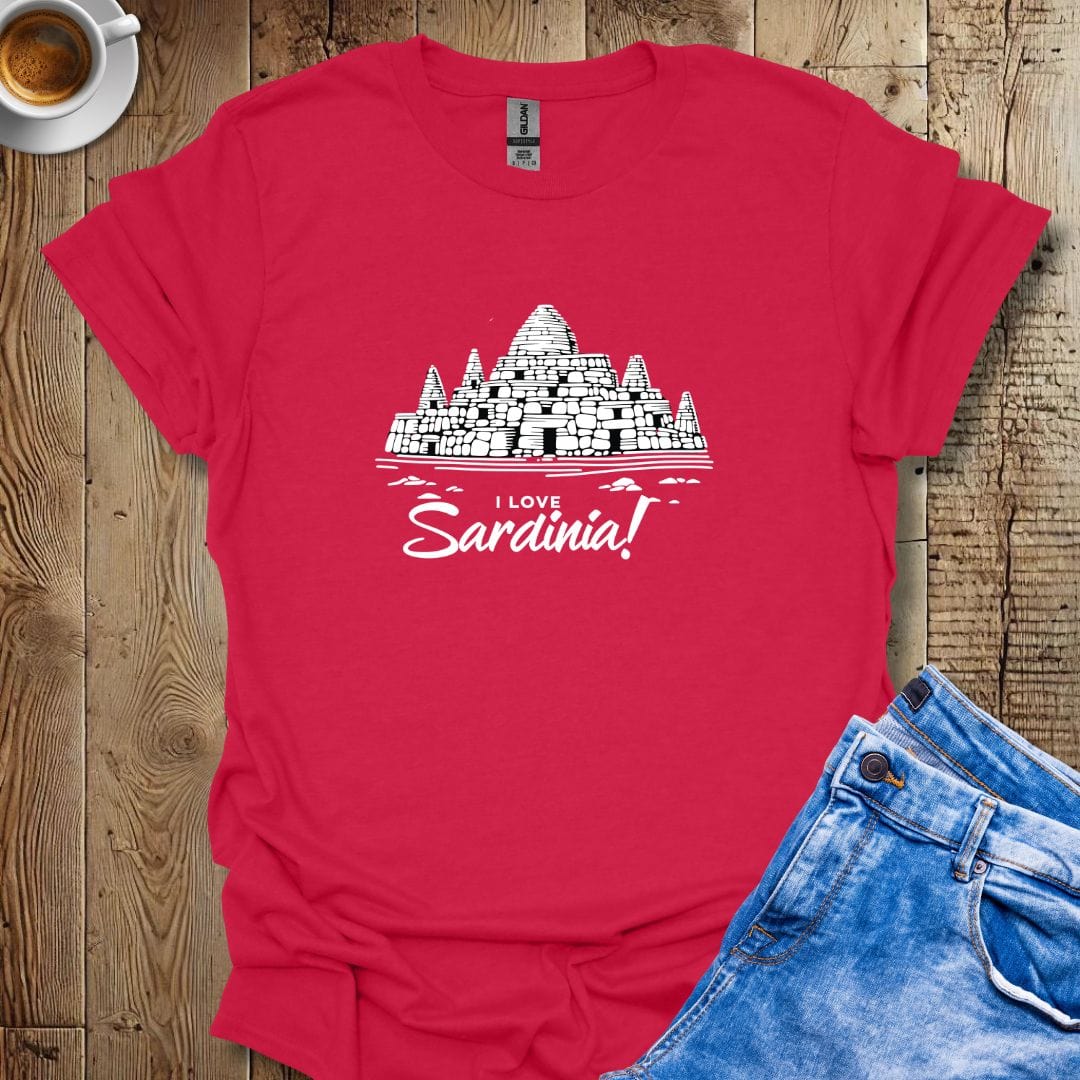 I Love Sardinia Italy LoverT-shirt