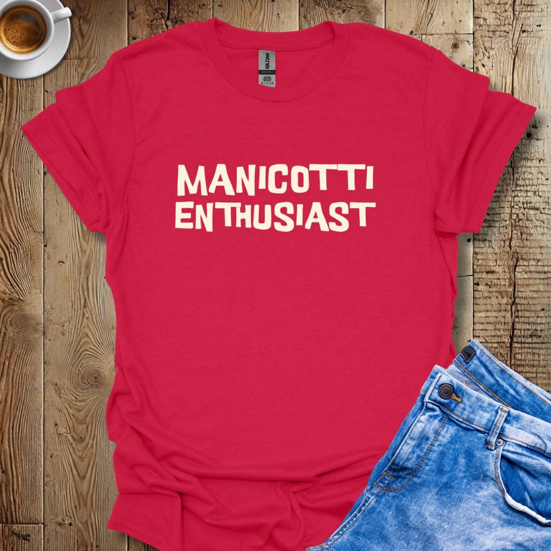 Manicotti Enthusiast Italian Foodie T-shirt