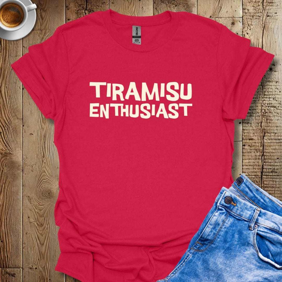 Tiramisu Enthusiast Italian Foodie T-shirt