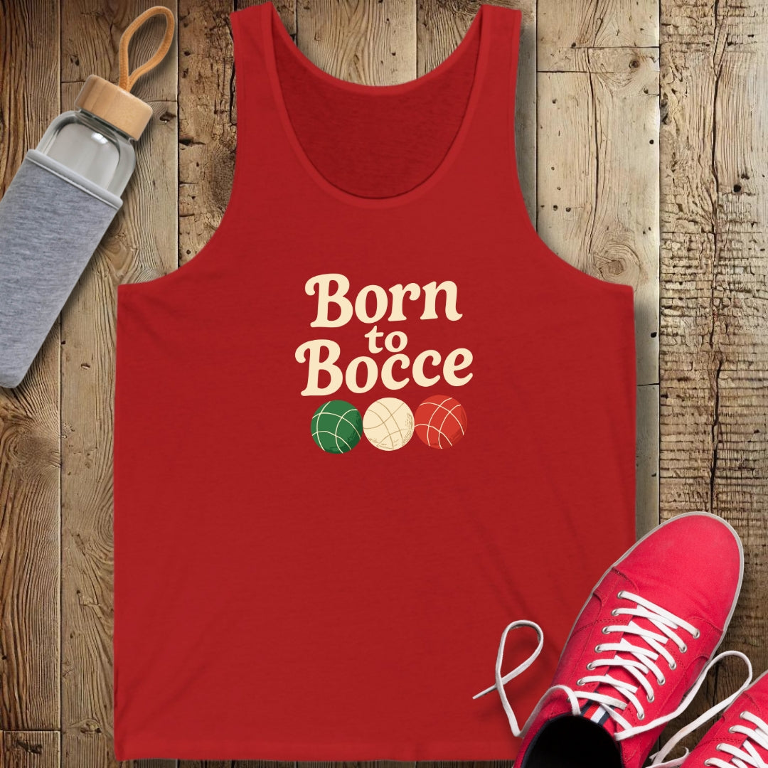 Born to Bocce Unisex Jersey Tank