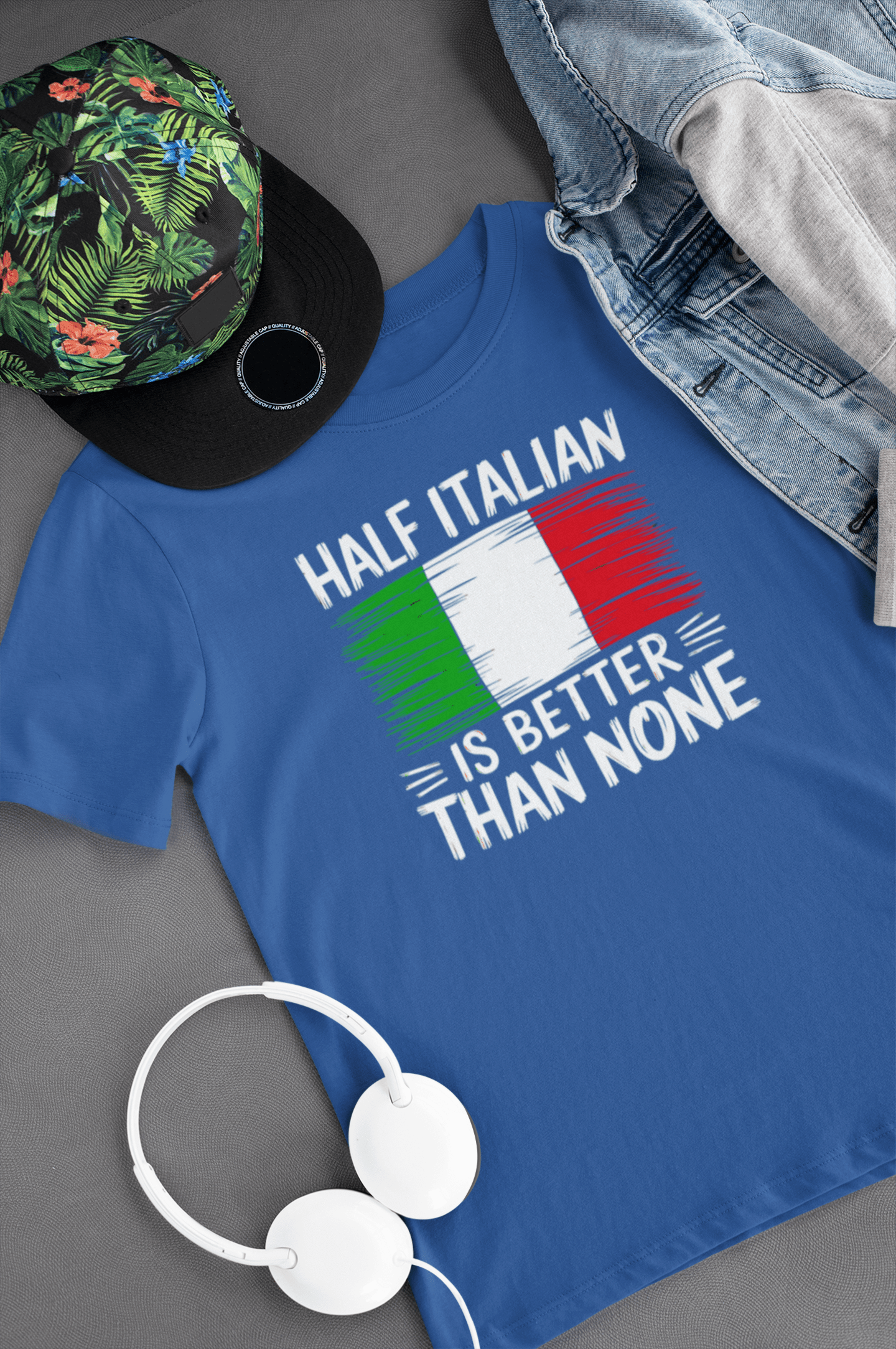 Half Italian Is Better Than None Kids Tee