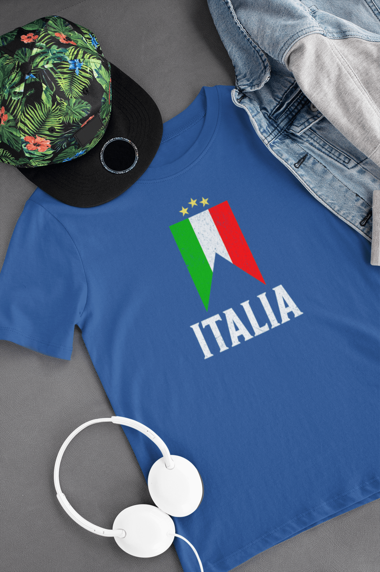 Italian Flag Badge Kids Tee