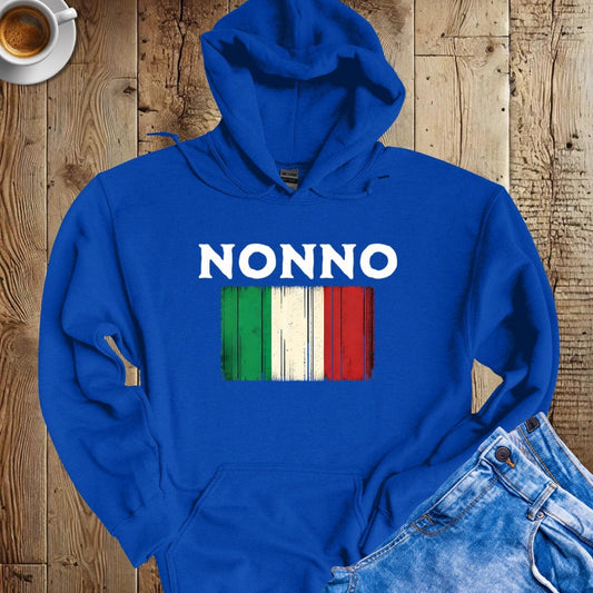 Nonno Italian Flag Hoodie Sweatshirt