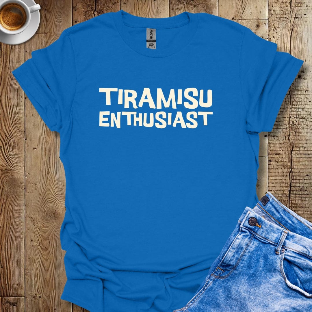 Tiramisu Enthusiast Italian Foodie T-shirt