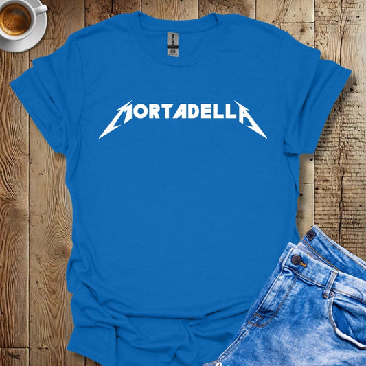 Funny Metallica Style Mortadella T-shirt