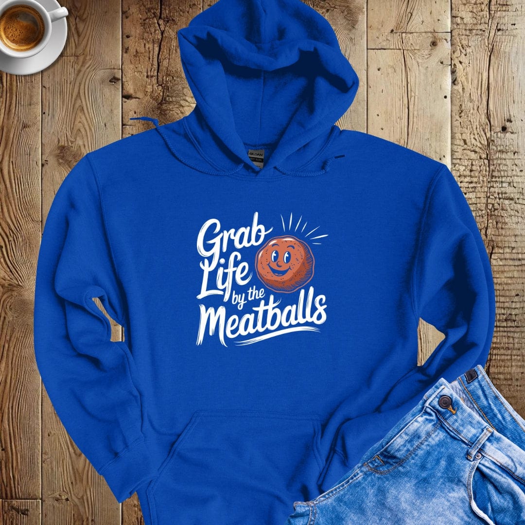 Grab Life by the Meatballs Hoodie Sweatshirt