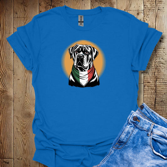 Cane Corso Italian Flag Bandana Unisex T-shirt