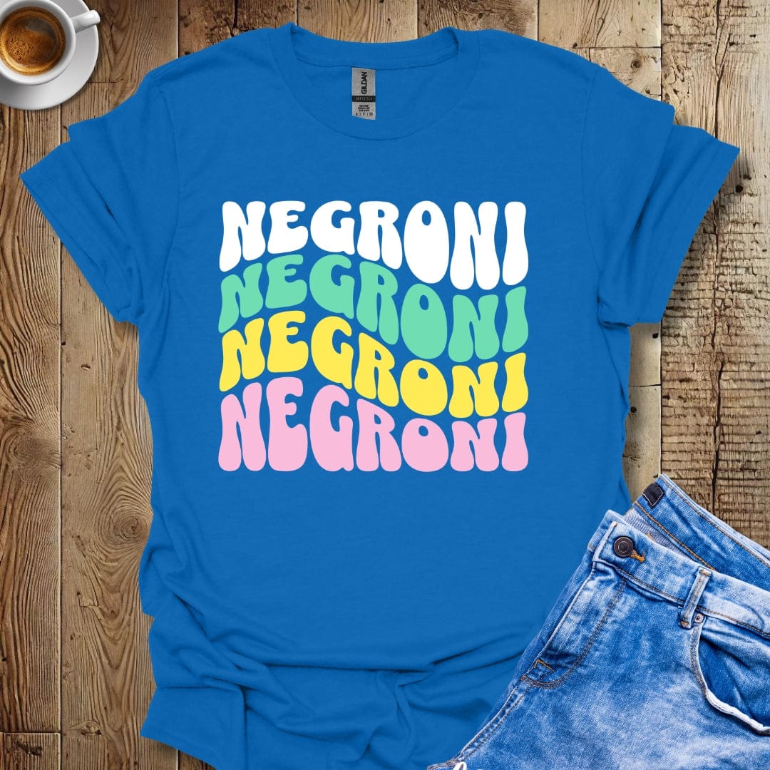 Retro Negroni 60's Style Groovy T-Shirt