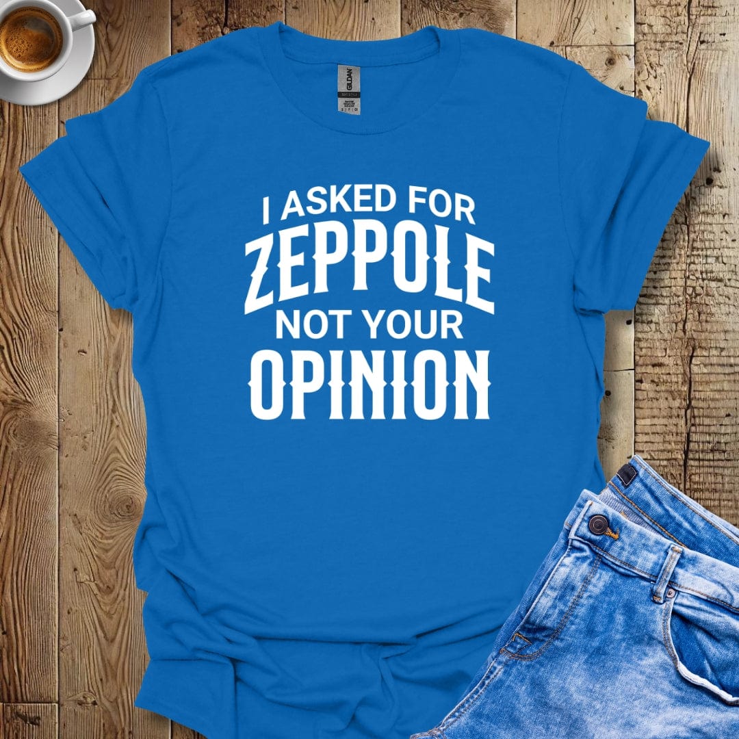 Funny Sarcastic I Asked for Zeppole Italian Food T-shirt