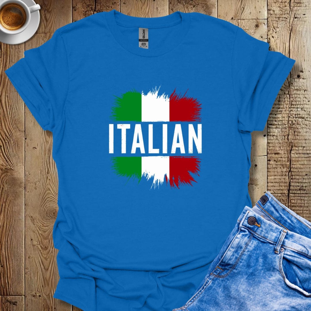 Italian Flag Pride T-shirt