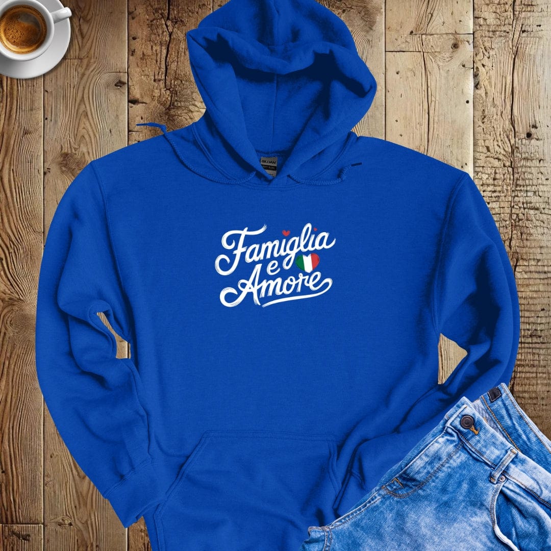 Famiglia e Amore Hoodie Sweatshirt