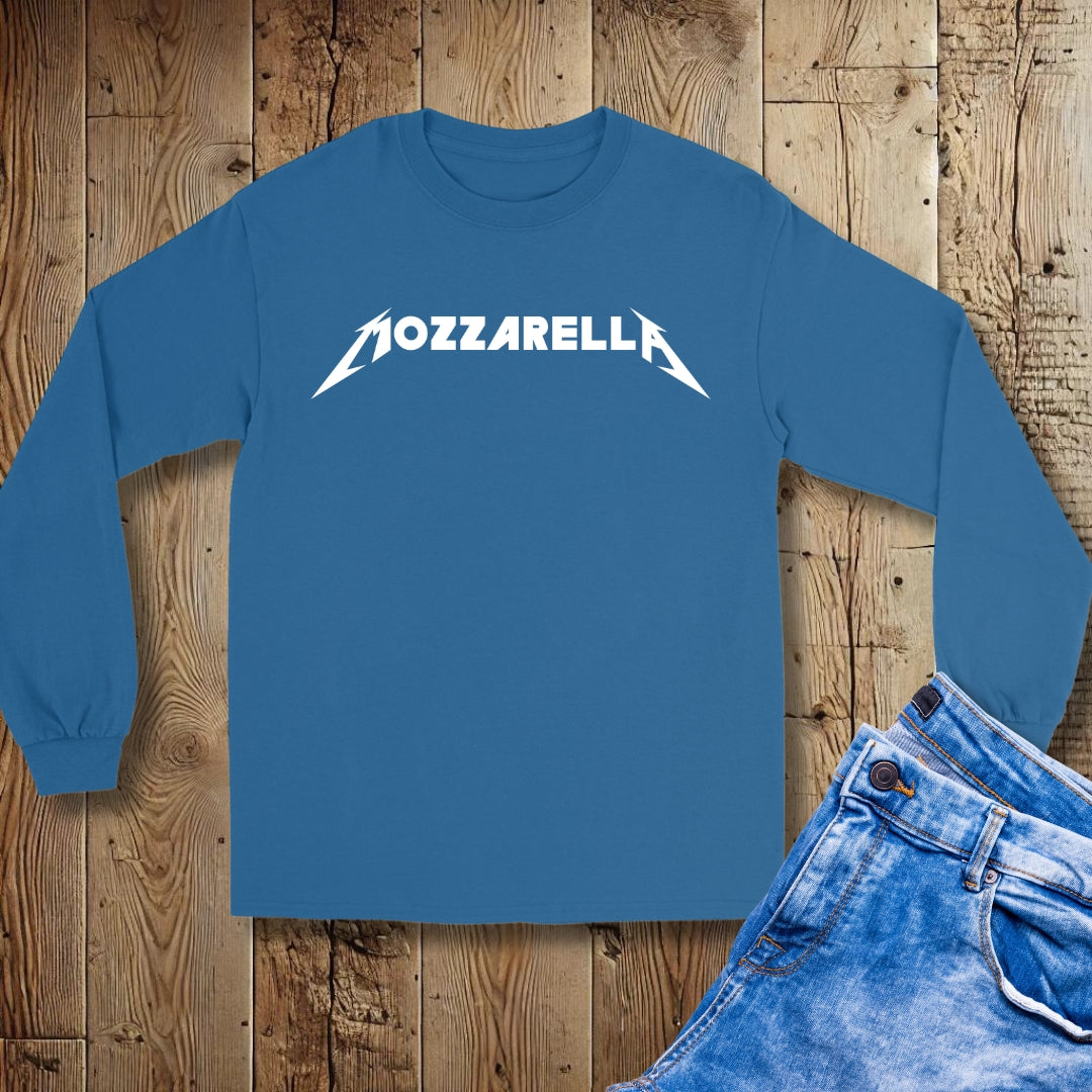 Mozzarella Metallica Unisex Long Sleeve Tee