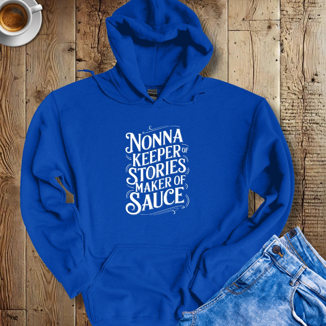 Nonna Keeper of Stories Sauce Hoodie Sweatshirt