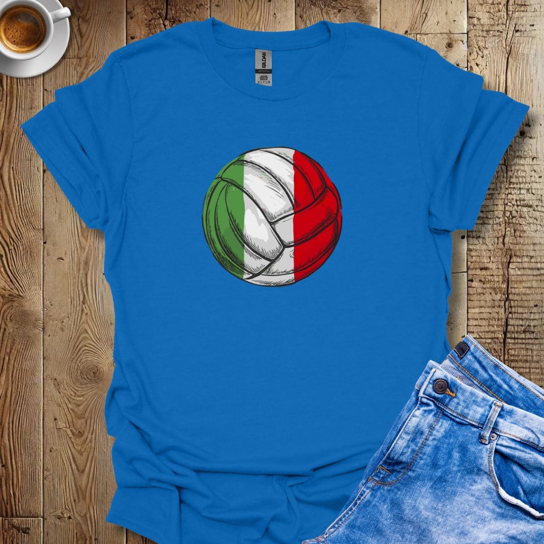 Italian Volleyball Flag Ball T-shirt