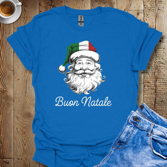 Buon Natale Santa Italian Christmas T-shirt