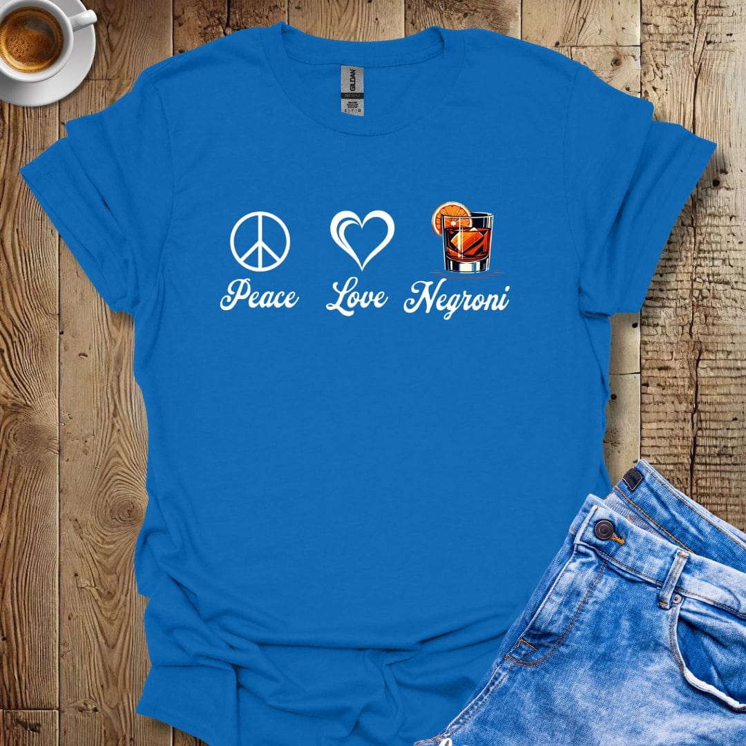 Peace Love Negroni Time Tshirt