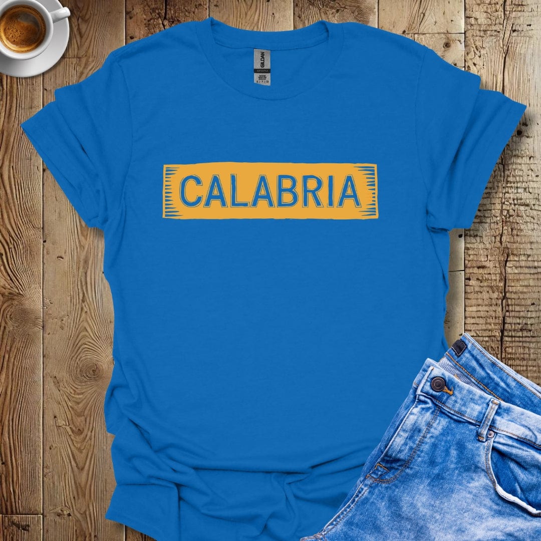 I Love Calabria Italy Lover T-shirt