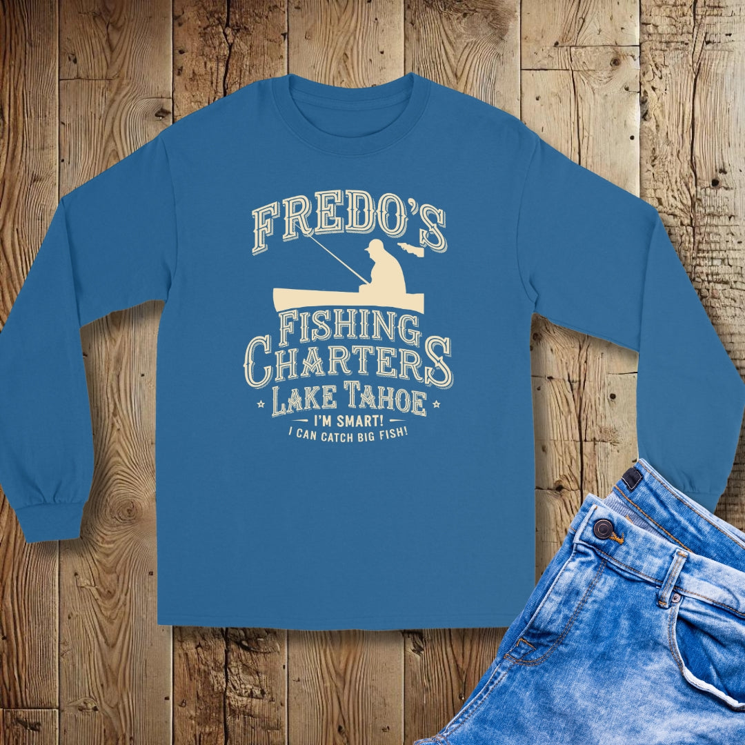 Fredo's Fishing Charters Godfather Unisex Long Sleeve Tee