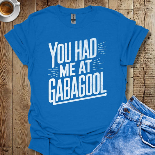 Funny You Had Me At Gabagool Italian Pride T-shirt