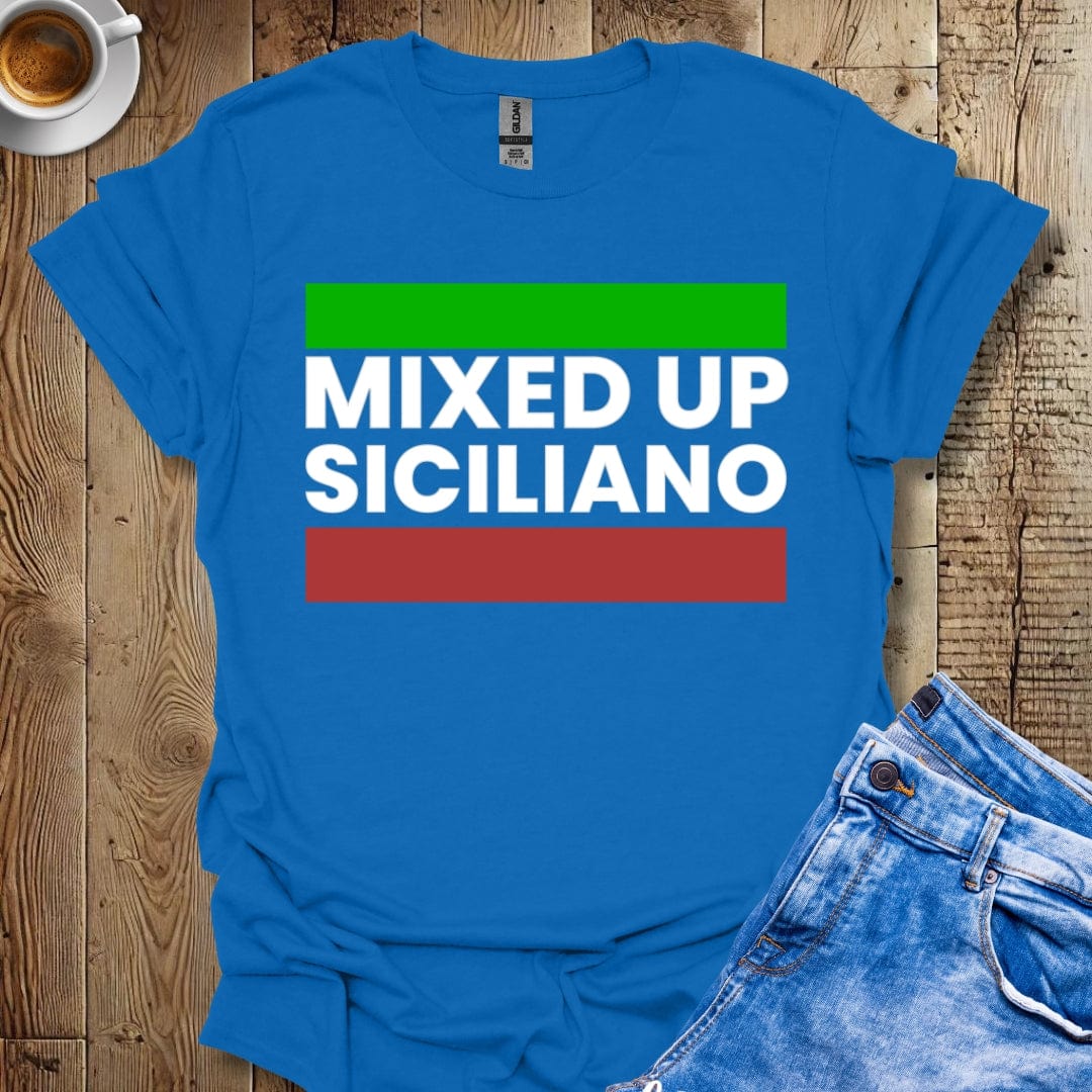 Funny Mixed Up Siciliano Mambo Italiano T-Shirt