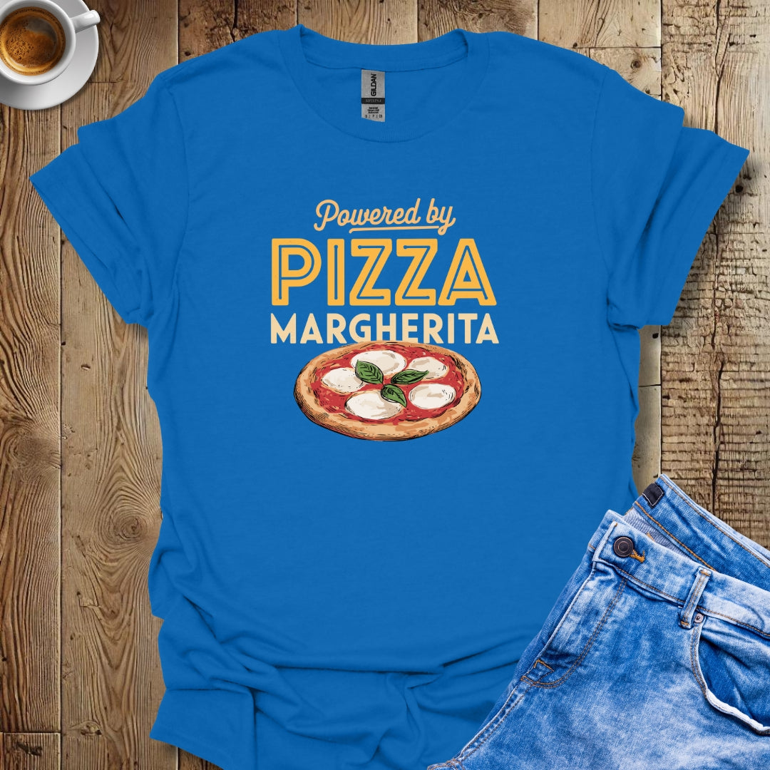 Powered by Pizza Margherita T-shirt