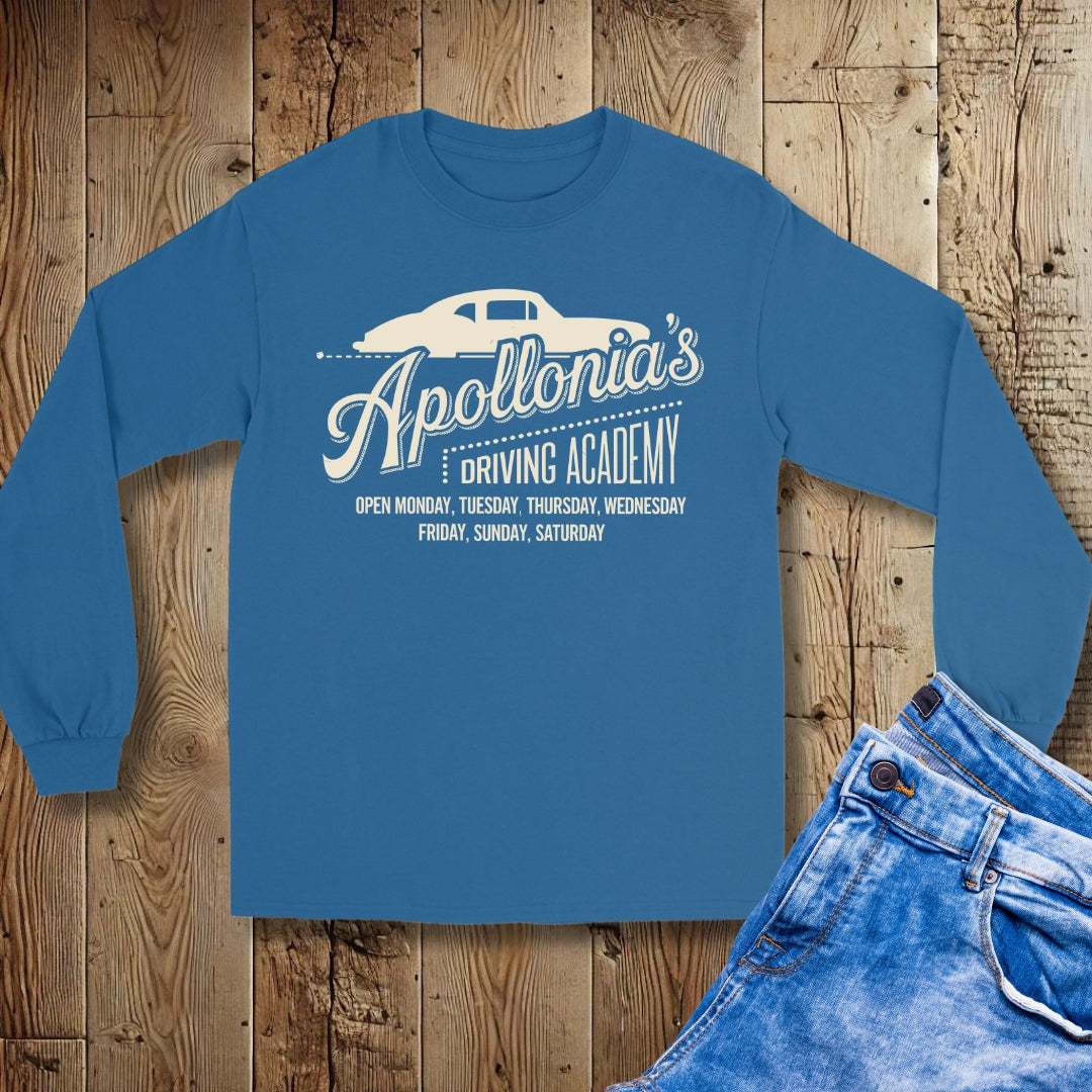 Apollonia's Driving Academy Godfather Unisex Long Sleeve Tee