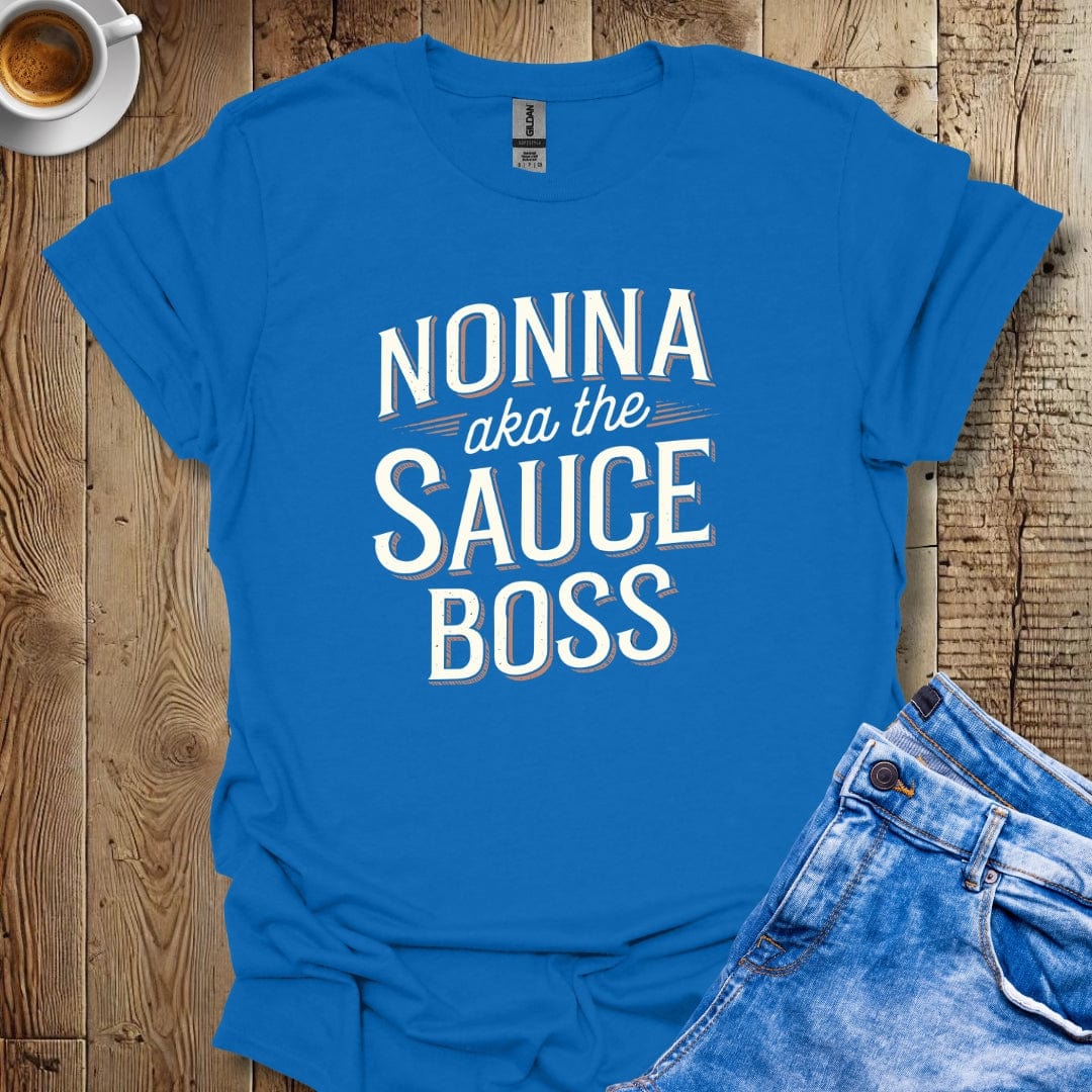 Nonna aka the Sauce Boss T-shirt