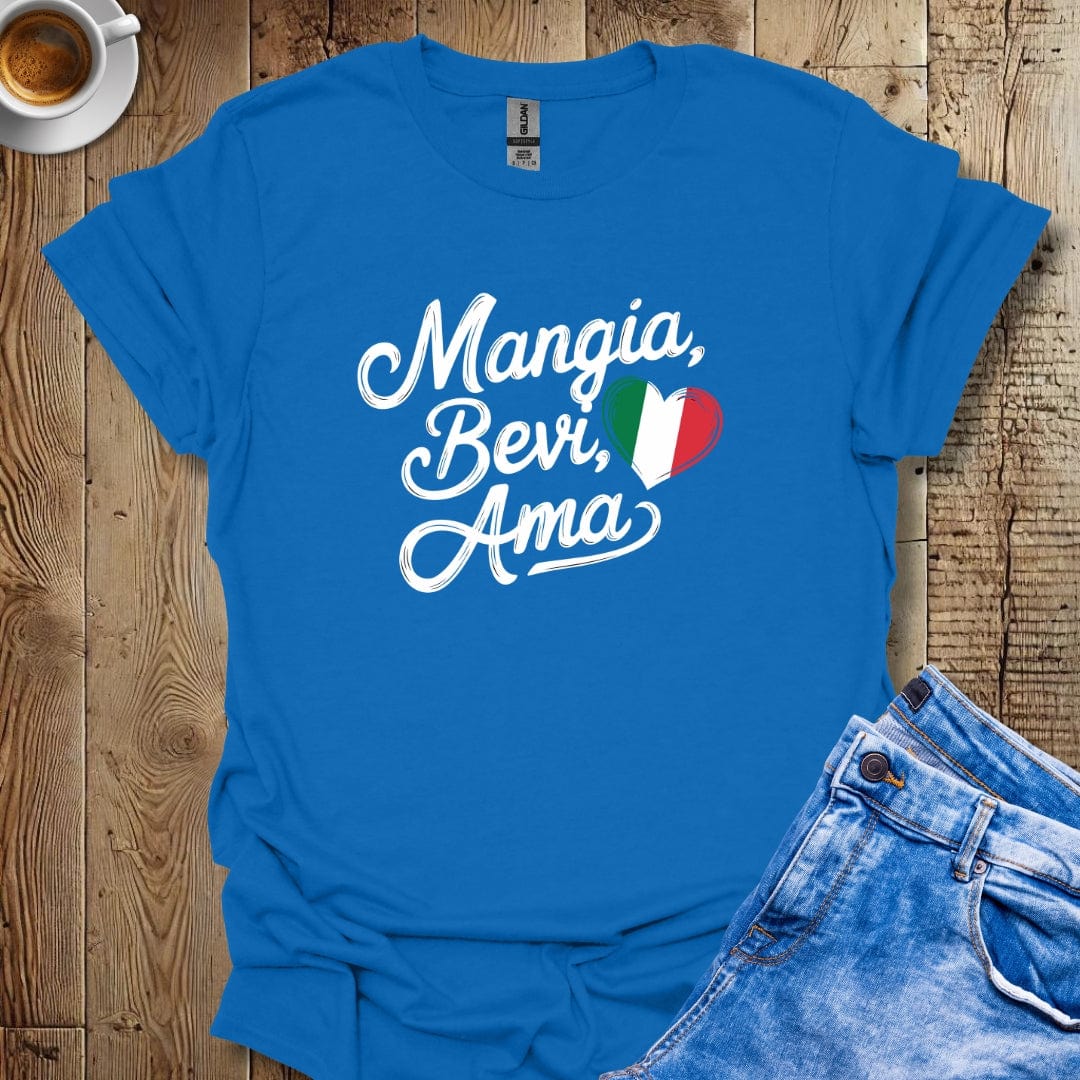 Mangia Bevi Ama T-shirt