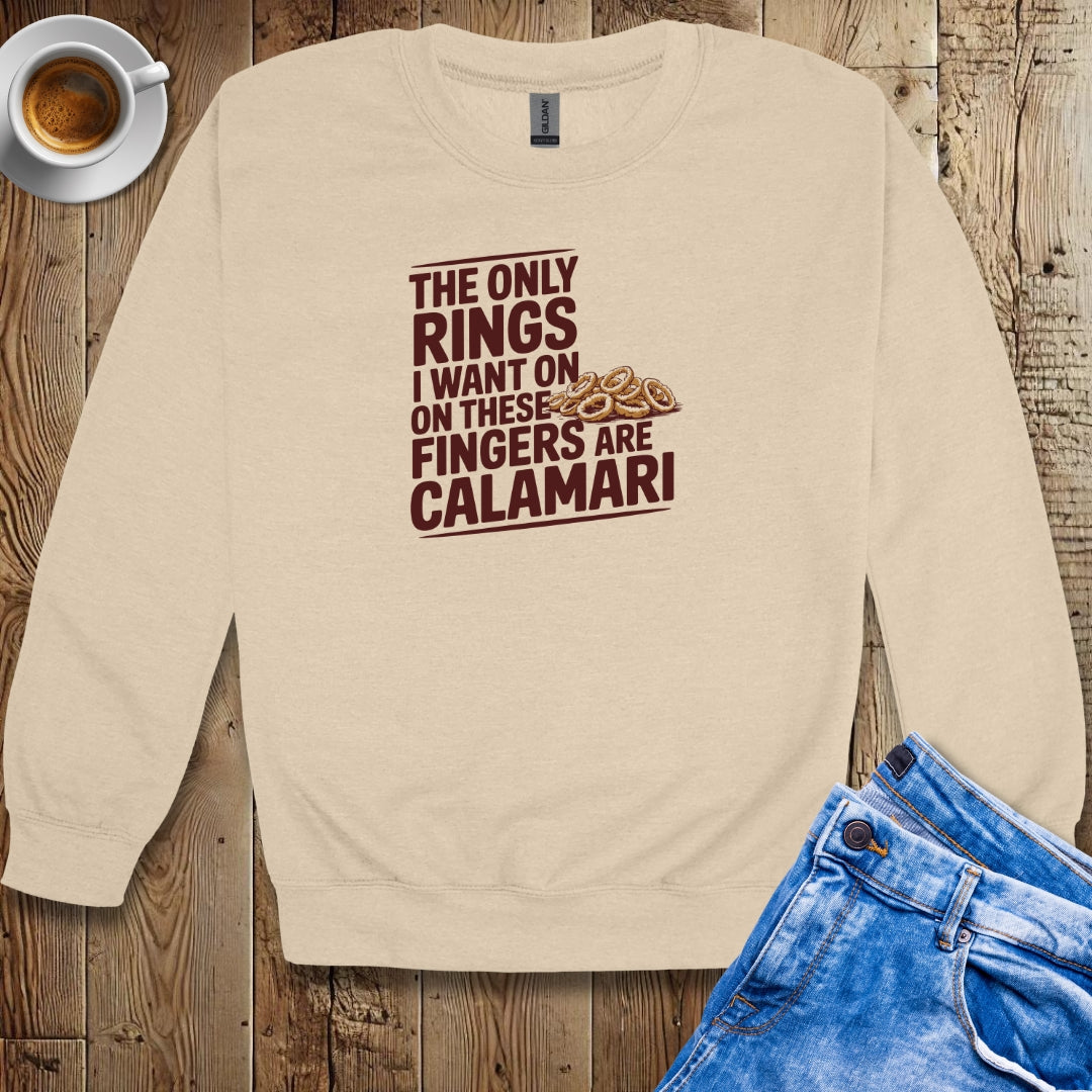 Calamari Rings Squid Sweatshirt