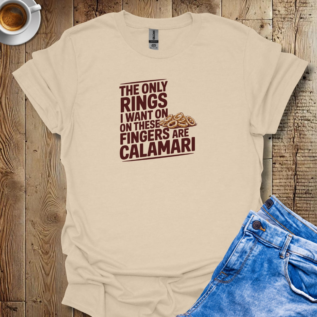Calamari Rings Squid T-shirt