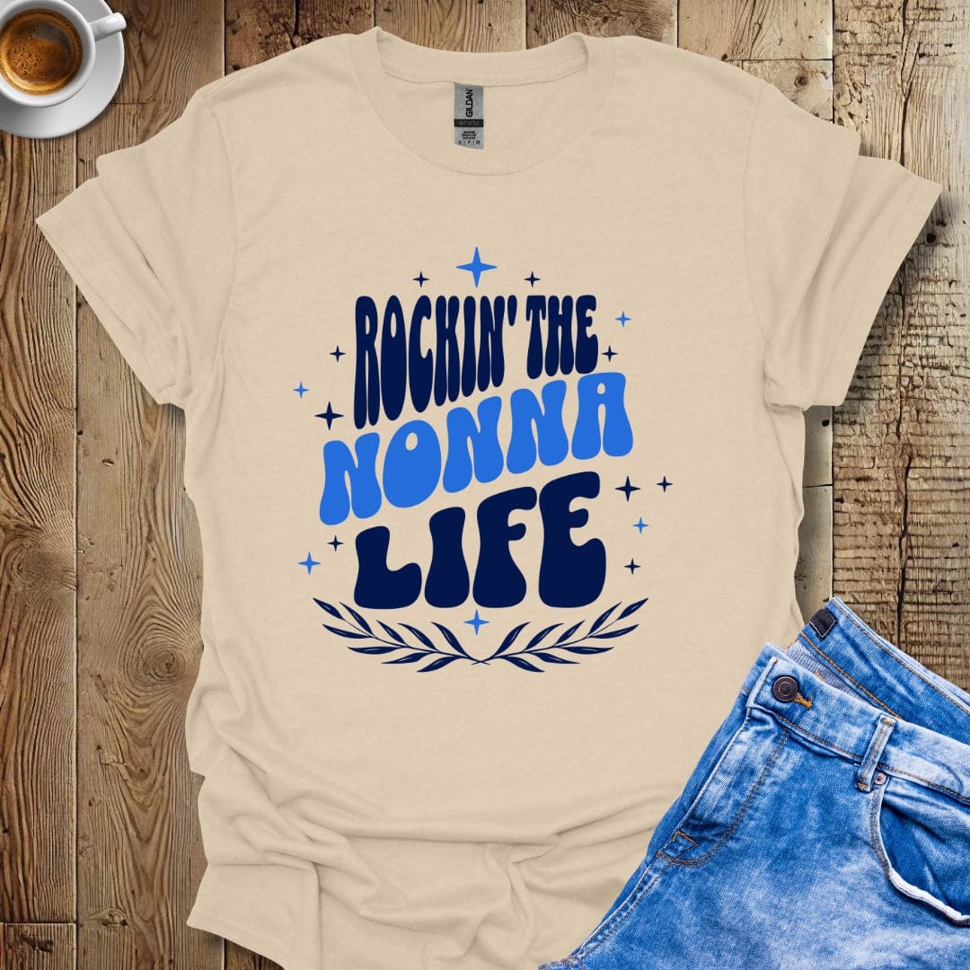 Cute Rockin' the Nonna Life Italian Pride T-shirt