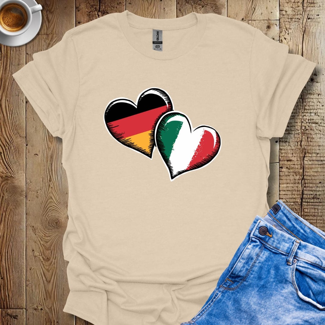 Half German Half Italian T-shirt