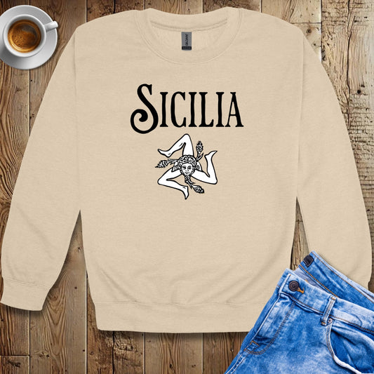 Sicilia Trinacria Sicily Sweatshirt