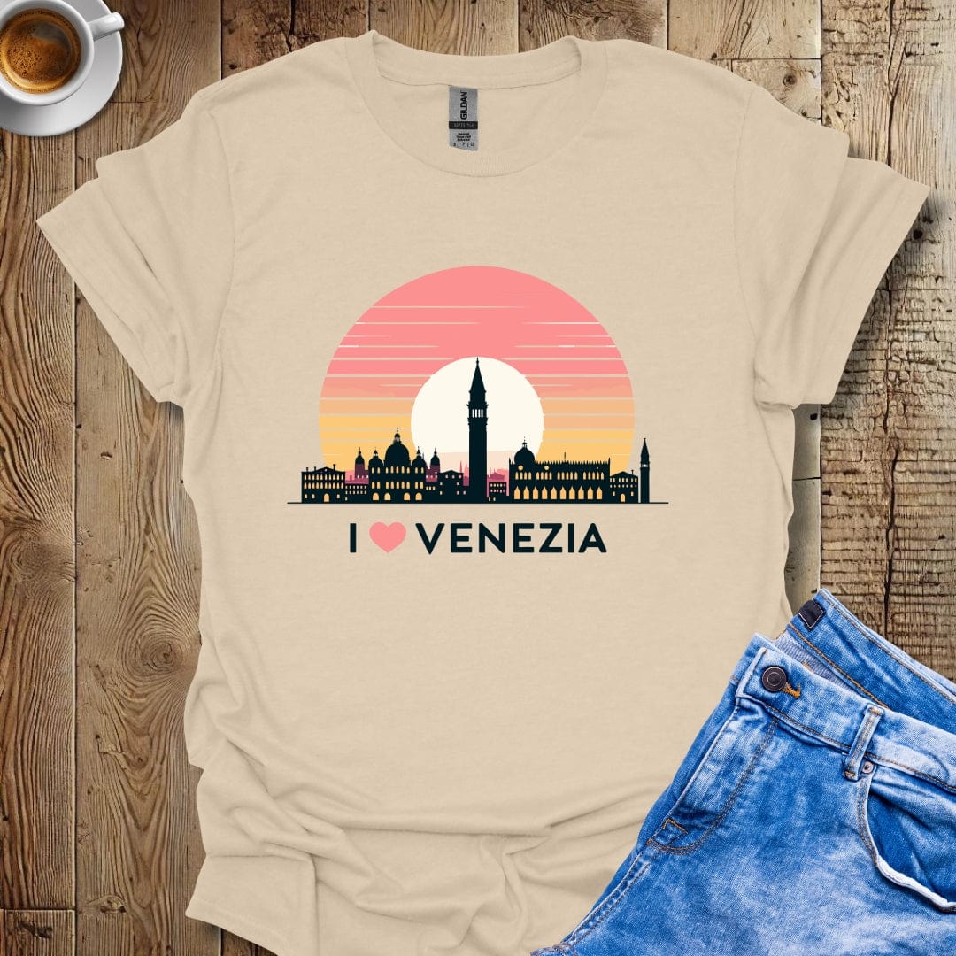 I Love Venezia Sunset Italy Lover T-Shirt