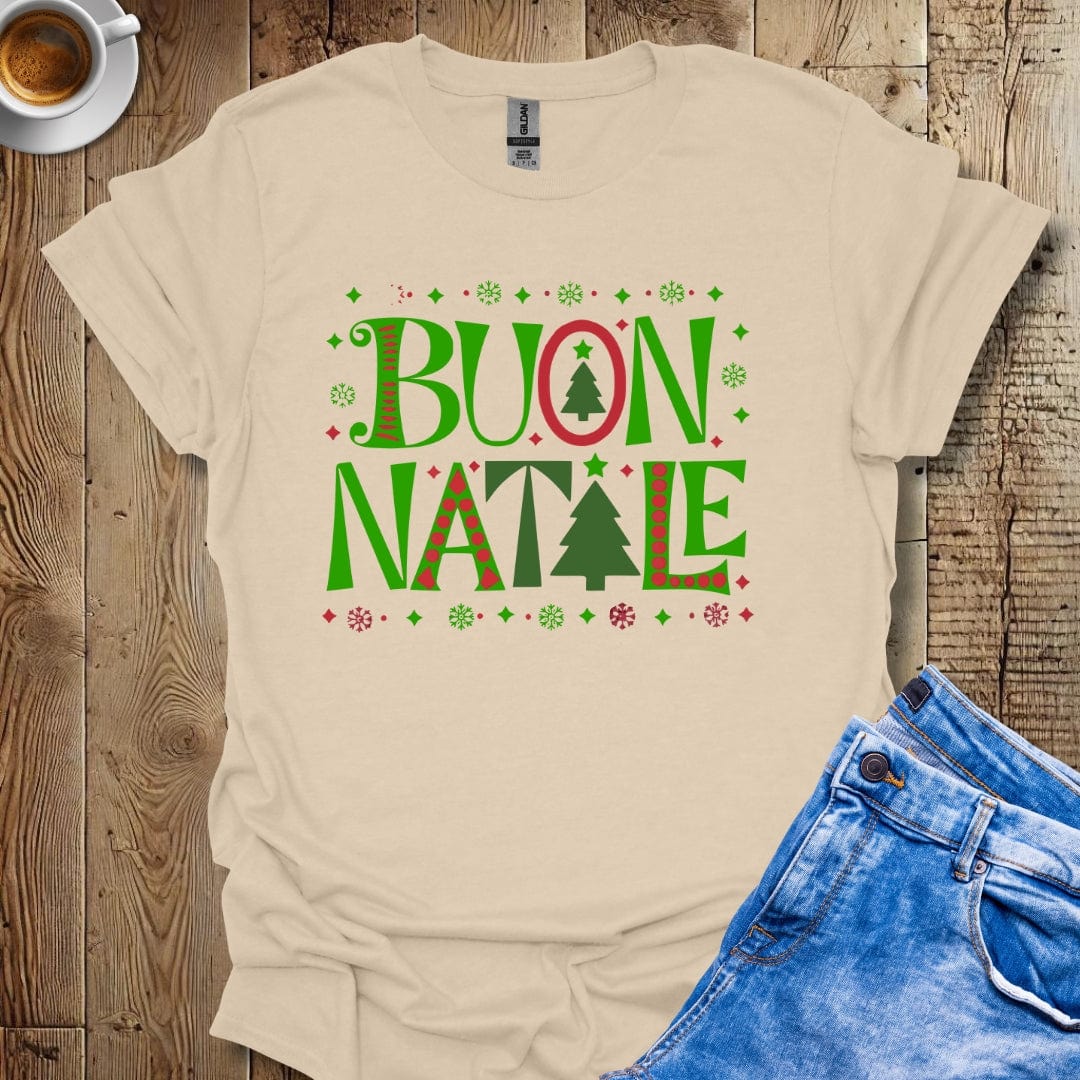 Decorative Buon Natale T-shirt