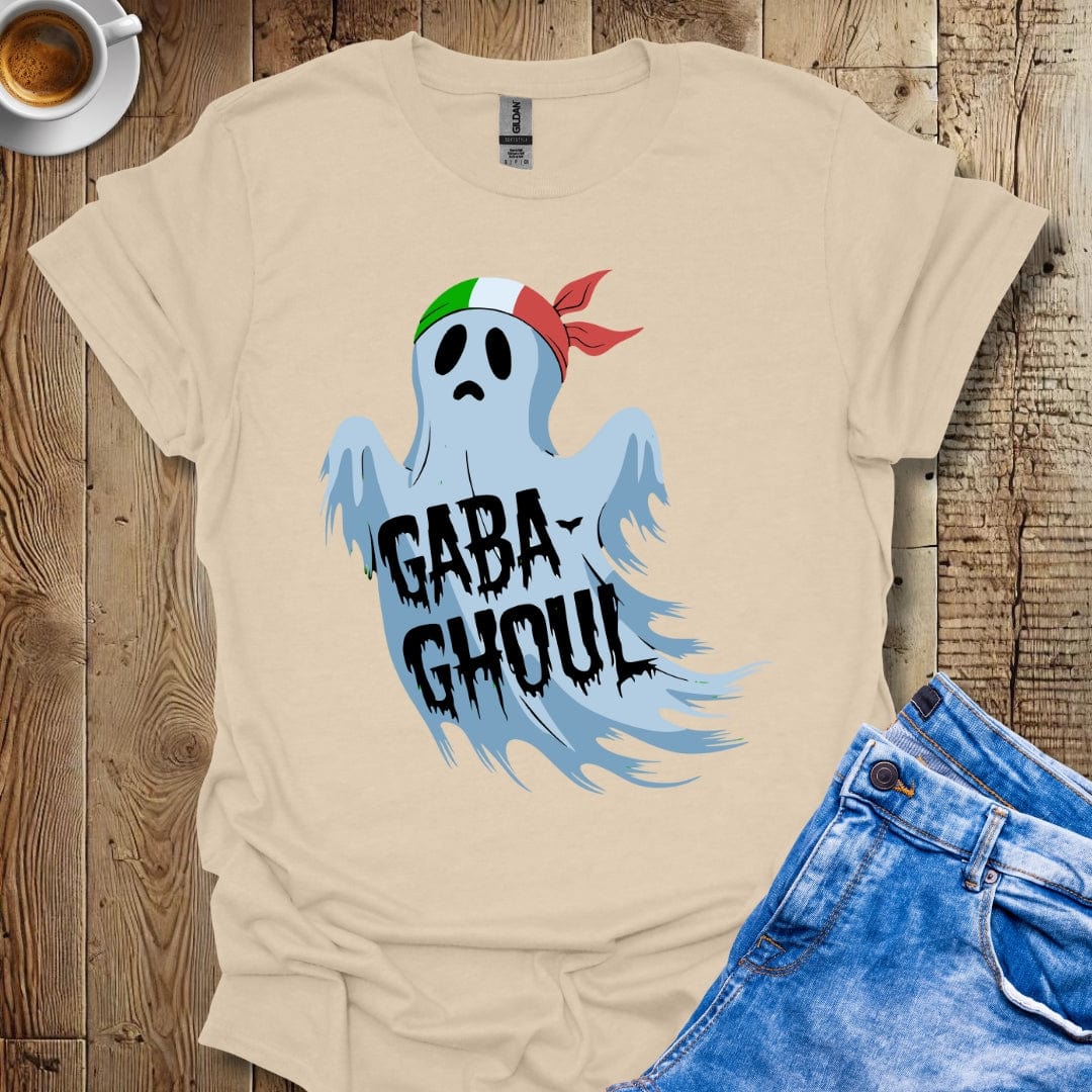 Funny Halloween Gabaghoul Ghost Italian Pride T-shirt