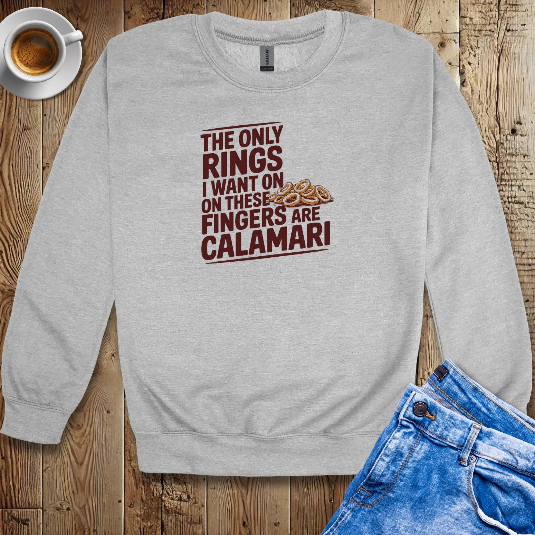 Calamari Rings Squid Sweatshirt